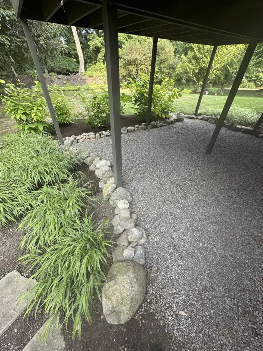 Hardscaping project