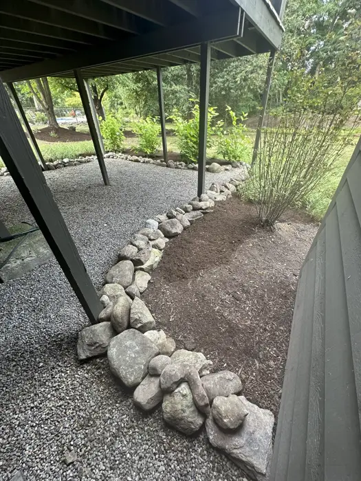 Hardscaping project