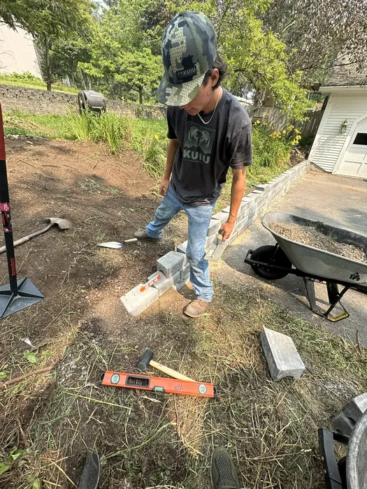 Hardscaping project