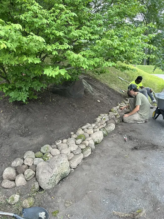 Hardscaping project