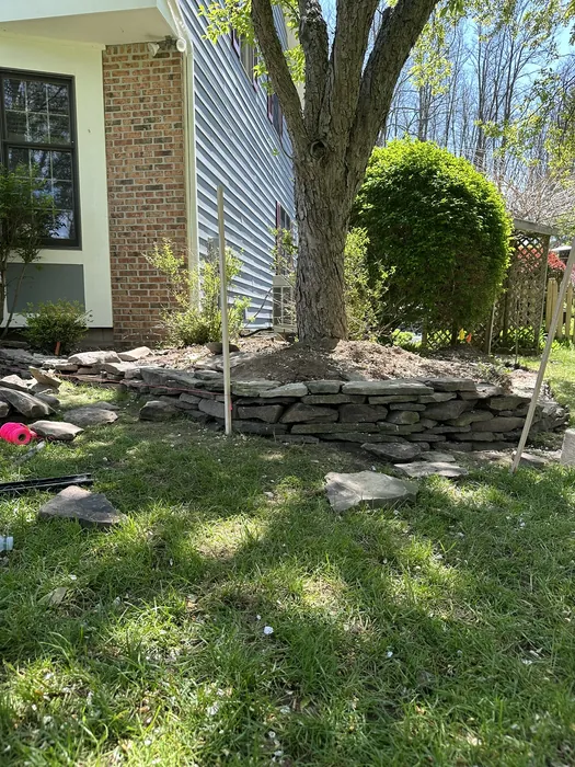 Hardscaping project